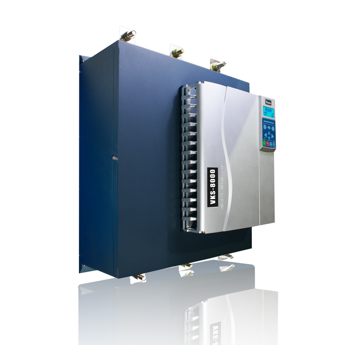 Arrancador Suave Trifásico 300 hp VKS-8000-220-T4, 380 - 480 VAC 450 A